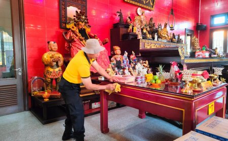 Hari Bhayangkara ke-80 Diperingati dengan Aksi Bersih Tempat Ibadah